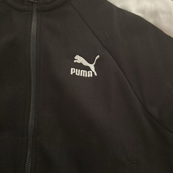 Puma new small black track jacket - Picture 2 of 4